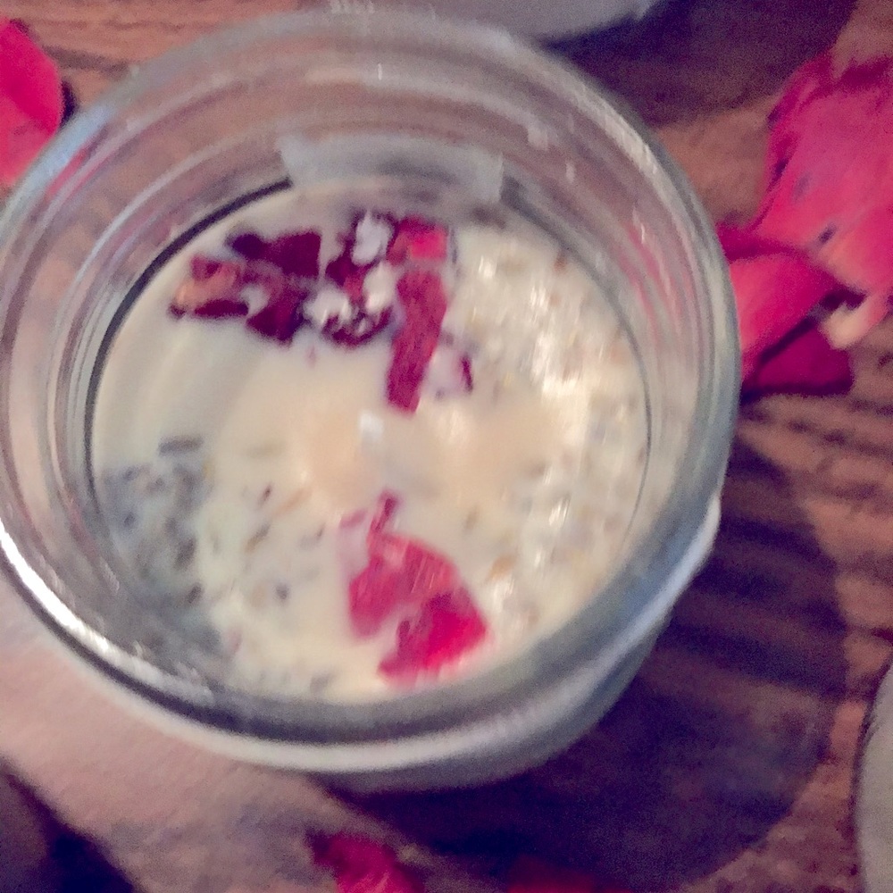 Relaxation lavender and lemongrass candles